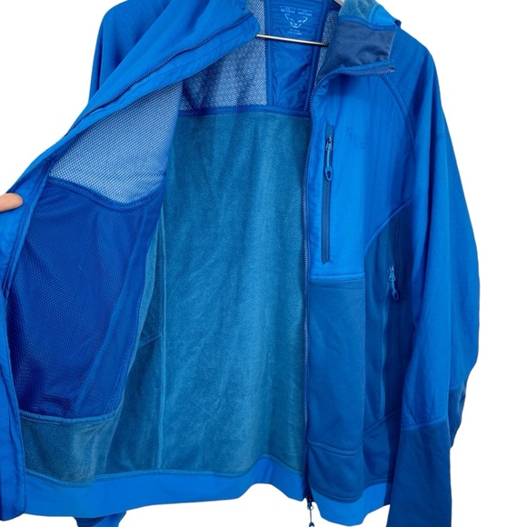 Dynafit Beast Polartec Alpha Hoodie Coat Blue Mens Size Medium - Picture 5 of 11